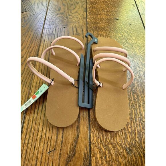 DSG Direct Women's 3 Strap Slides Pink Size 11 New With Tags - Picture 4 of 5